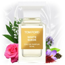 TOM FORD WHITE SUEDE